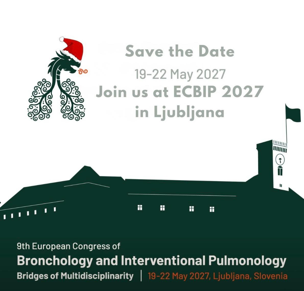 Save the date, join us at ECBIP 2027 in Ljubljana, 19-22 May 2027