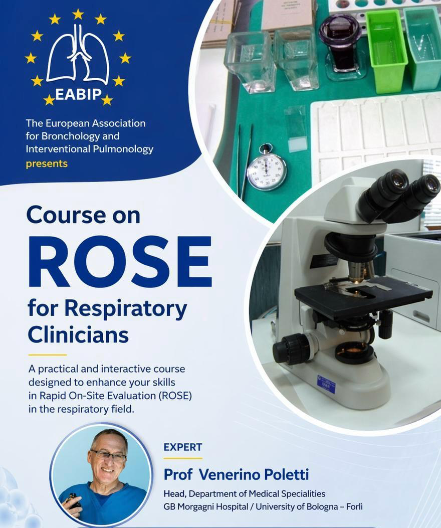 EABIP Course on ROSE for Respiratory Clinicians, with Prof. Venerino Poletti