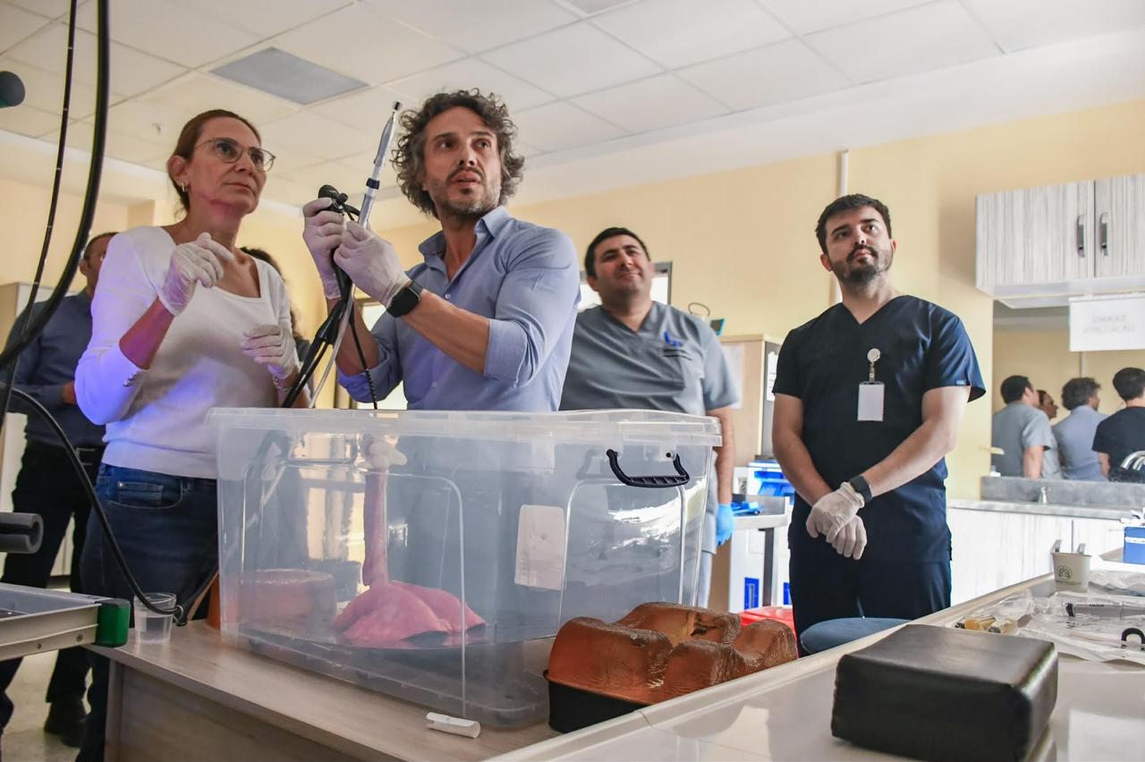 Hands-on training session at Gülhane